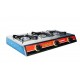 Plita gatit / aragaz portabil inox cu 3 arzatoare Craft-tec MX140