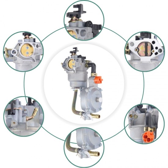 Kit Conversie Gpl - Benzina pt MOTOPOMPA 13HP, MX830