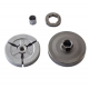 Set ambreiaj pentru drujba complet , 4 piese Craft-Tec  MX588