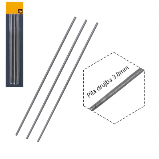 SET 3X Pile drujba 3.8 mm MX189