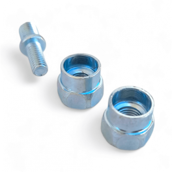Cap Motocoasa Tipla Portocaliu cu Gri Craft-Tec MX219, Doua Fire Reglabile, Adaptoare Incluse