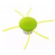 Tambur motocoasa ALUMINIU + PLASTIC 6 FIRE ,VERDE, cap universal CRAFT-TEC MX146