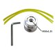 Tambur motocoasa ALUMINIU 4 FIRE, cheie inbus, FILET, cap universal MX1010