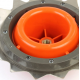 Tambur motocoasa cap 2 in 1 cu disc zimtat si fir (tipla nou) MX220