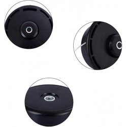 Tambur motocoasa, cap plastic, NEGRU LUCIOS MARE, CRAFT-TEC, MX145