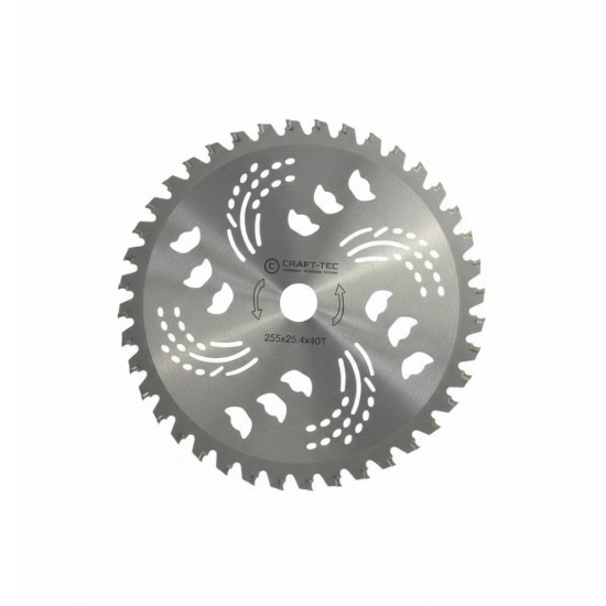Disc motocoasa NR 10, 255x25.4x40T arbusti, dinti vidia, model SPECIAL MX1018