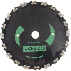 Disc pentru motocoasa nr 9,230x20T, cu dinti tip lant drujba , MX693