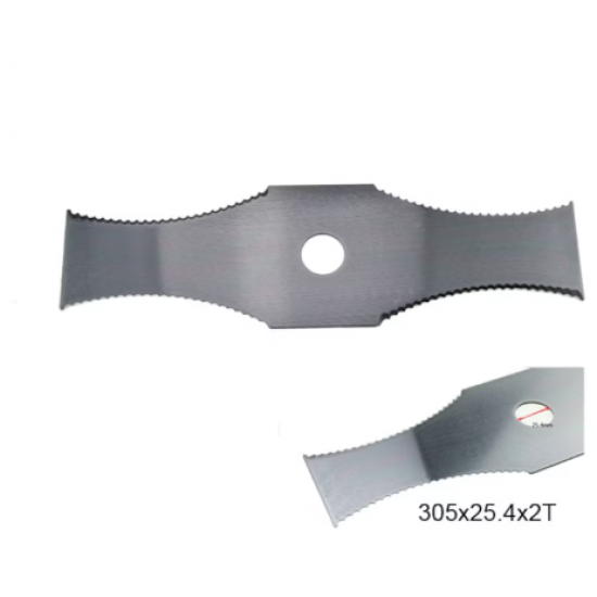 Disc motocoasa 12'' 2T inox zimtat 305 x 11,6 , CRAFT-TEC MX490