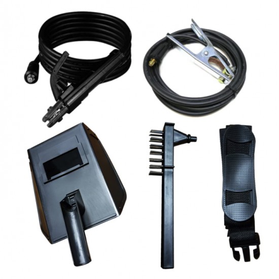 Aparat sudura LIDER PREMIUM MMA 450A, afisaj electronic, cablu 3m, valiza transport MX934