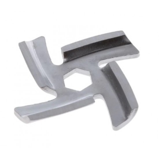 Cutit inoxidabil cu interior hexagon pentru masina electrica de tocat carne nr. 5 MX583