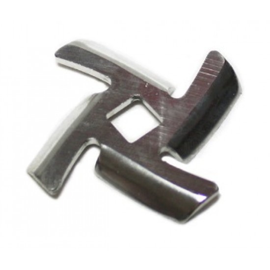 Cutit inox pentru masina de tocat electrica, interior patrat, nr.5 MX582