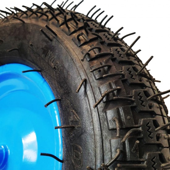 Roata roaba 400-8  ax SUBTIRE 14'' cu BUCSA, albastra MX274