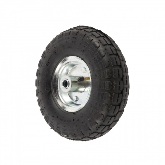 Roata roaba 350-4, interior 16'', intrerior argintiu MX804