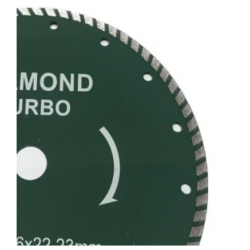 Disc diamantat faianta, 115 x 2.0 x 22,23 verde MX544