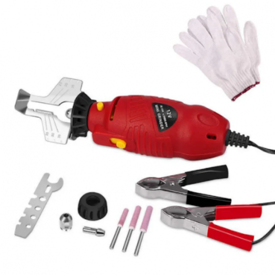 Dispozitiv portabil electric 12V pentru ascutit lant drujba CRAFT-TEC MX602