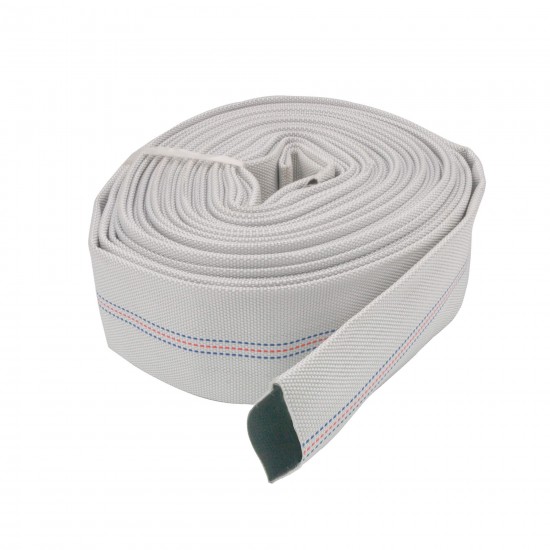 Furtun pompier 2'' 20 m, 8 bari, alb, fara cuple MX451