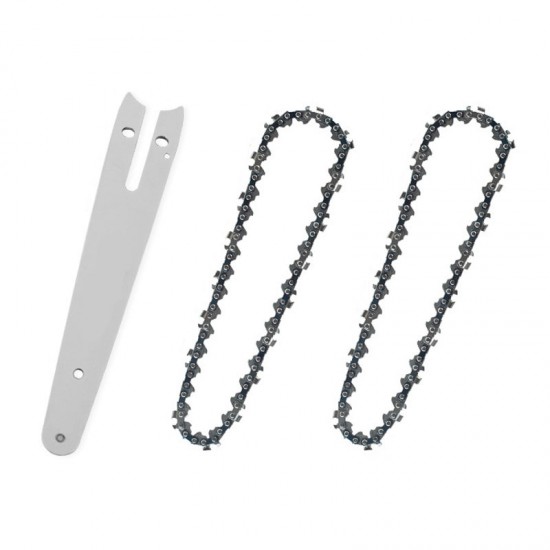 Set Lama + 2 Lanturi, Craft-Tec fierastrau electric 8'' 45DL MX1077