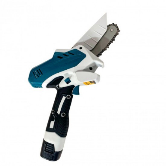 Fierastrau lant 4'' Craft-tec  2 acumulatori 48V  ALBASTRU MX678 