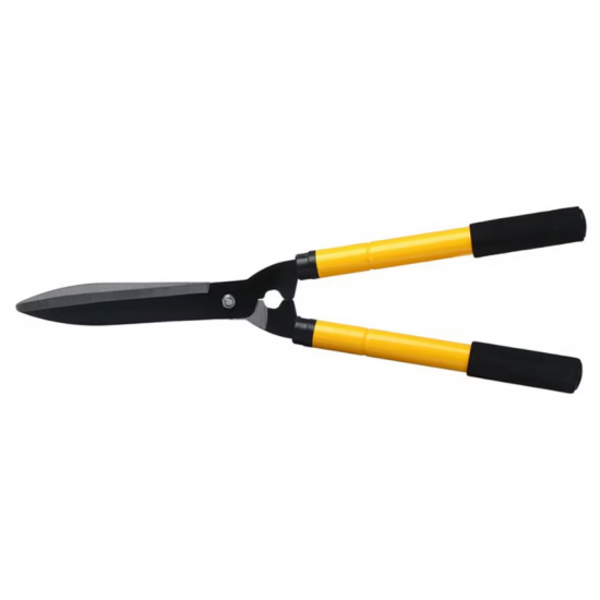 Foarfeca extensibil pentru gard viu din metal 58-73 cm, galben MX331