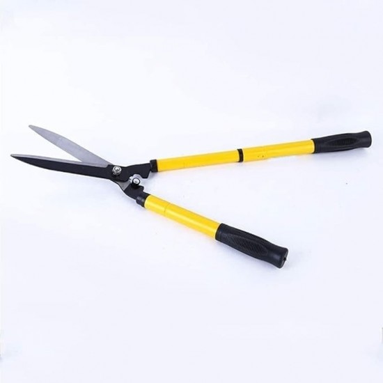 Foarfeca extensibil pentru gard viu din metal 58-73 cm, galben MX331
