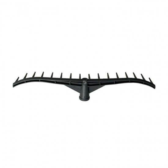 Grebla PLASTIC NEAGRA, 12 DINTI, 60 cm RUSEASCA MX1657