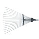 Grebla metalica reglabila pentru frunze cu coada, 58 cm MX316