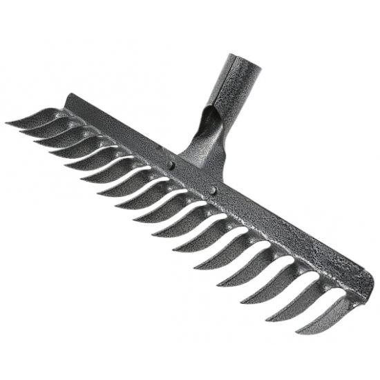 Grebla 14 dinti, metal, fara coada MX228