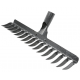 Grebla 14 dinti, metal, fara coada MX228