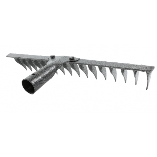 Grebla 14 dinti, metal, fara coada MX228