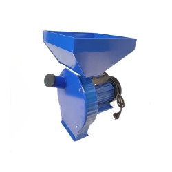 Moara uruiala nr 2 cereale si stiuleti, cuva mare, ALBASTRA, 4,5 kw CRAFT-TEC MX417