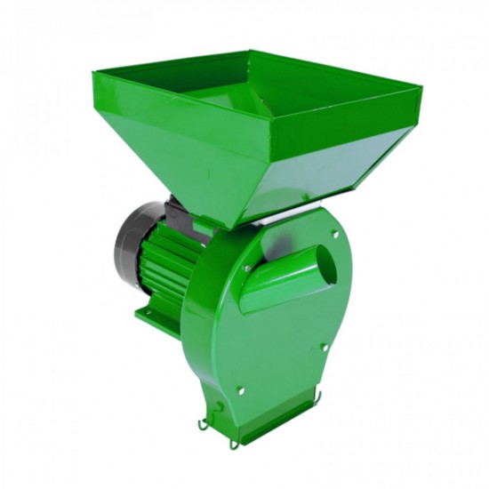Moara uruiala nr 2, cereale si stiuleti, cuva mare, VERDE, 4,5 kw LIDER MX947