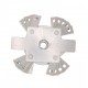 Moara uruiala nr 2, cereale si stiuleti, cuva mare, ROSU+GRI, 4.5 kw CRAFT-TEC MX949