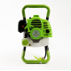 Motoburghiu benzina CRAFT-TEC, 6.1 kW, 8.1 CP, 58 CC, rezervor 1.2 l, motor 2T MX200