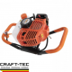 Motoburghiu benzina CRAFT-TEC 8.1 CP, 58 CC, rezervor 1.2 l, motor 2T MX564