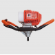 Motoburghiu benzina CRAFT-TEC 8.1 CP, 58 CC, rezervor 1.2 l, motor 2T MX564