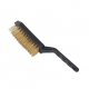 Perie sarma cu maner din plastic - negru MX384
