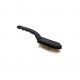 Perie sarma cu maner din plastic - negru MX384