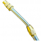 Tija vermorel  2.7M Metal+accesoriu galben MX242